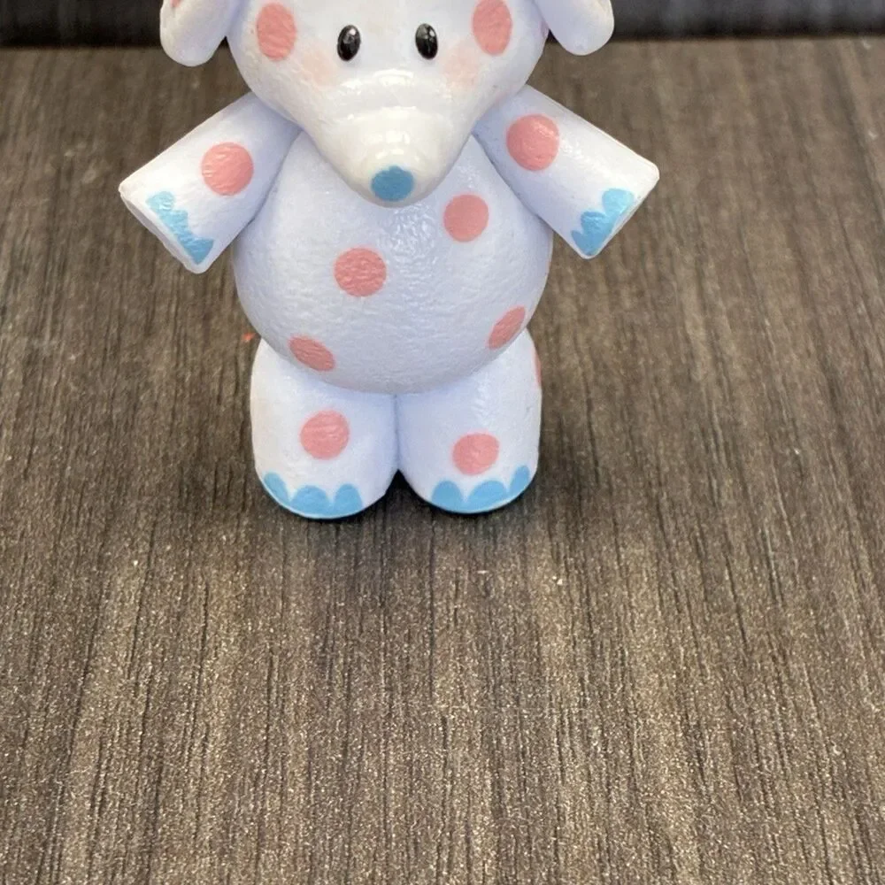 PINK SPOTTED ELEPHANT PVC Toy Island Misfit Toy Rudolph